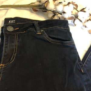 Kut Connie Ankle Skinny Dark Wash Jeans